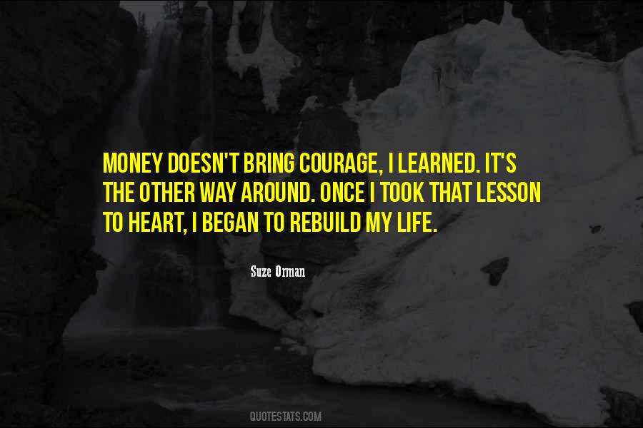 Rebuild My Life Quotes #409700