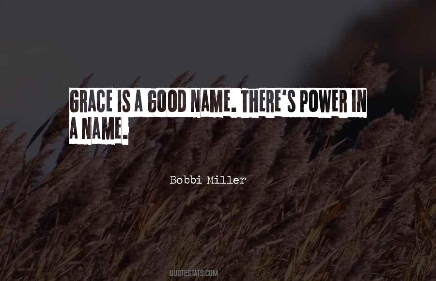 Grace Name Quotes #290610
