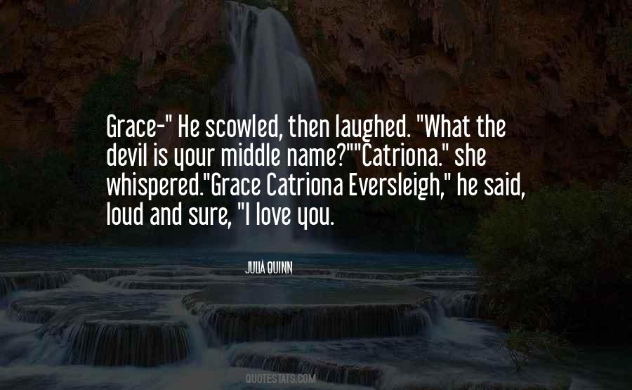 Grace Name Quotes #315512