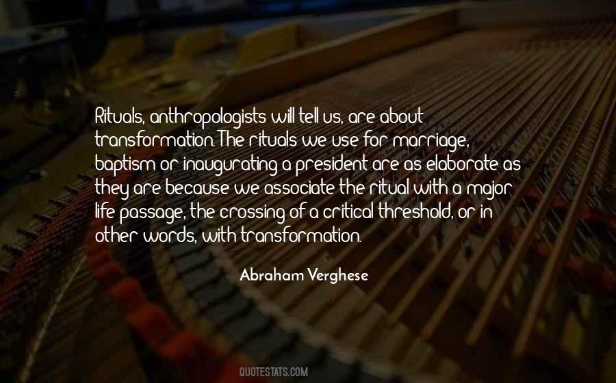 Quotes About The Passage Of Life #70902
