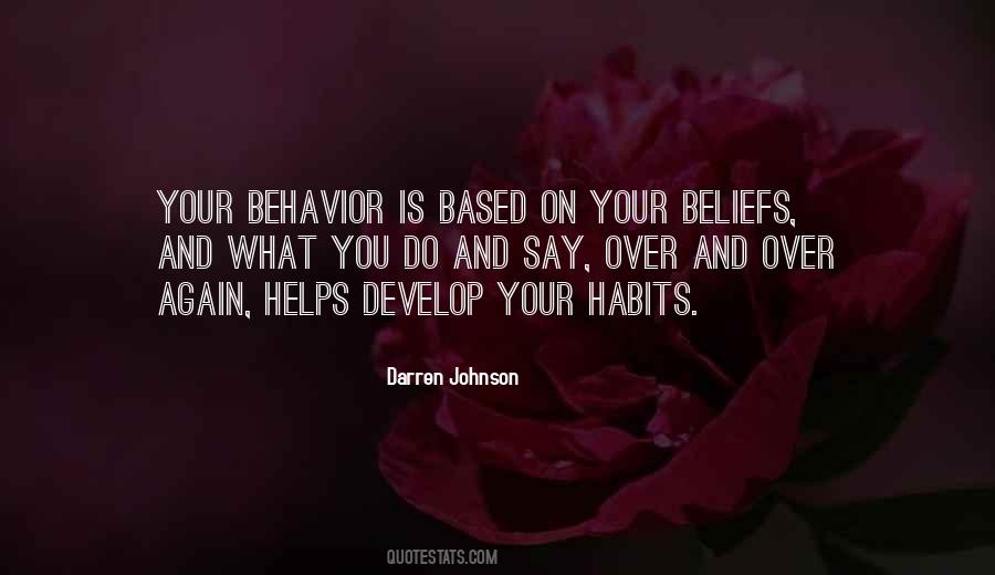 Your Habits Quotes #810155