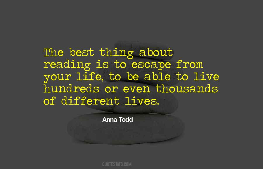 Best Escape Quotes #1275539