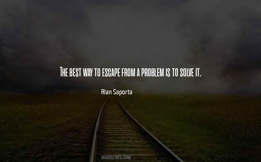 Best Escape Quotes #447322