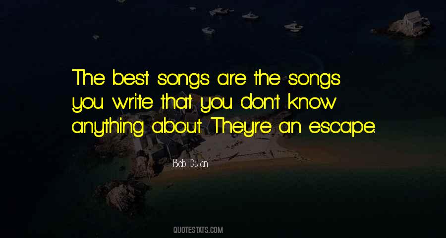 Best Escape Quotes #922489