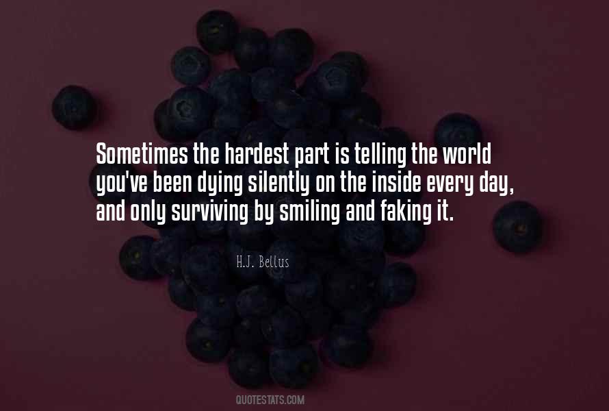 Quotes About The Hardest Part #1187539