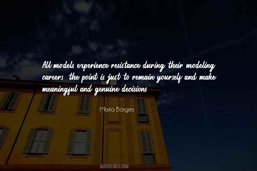 Meaningful Experience Quotes #1573056