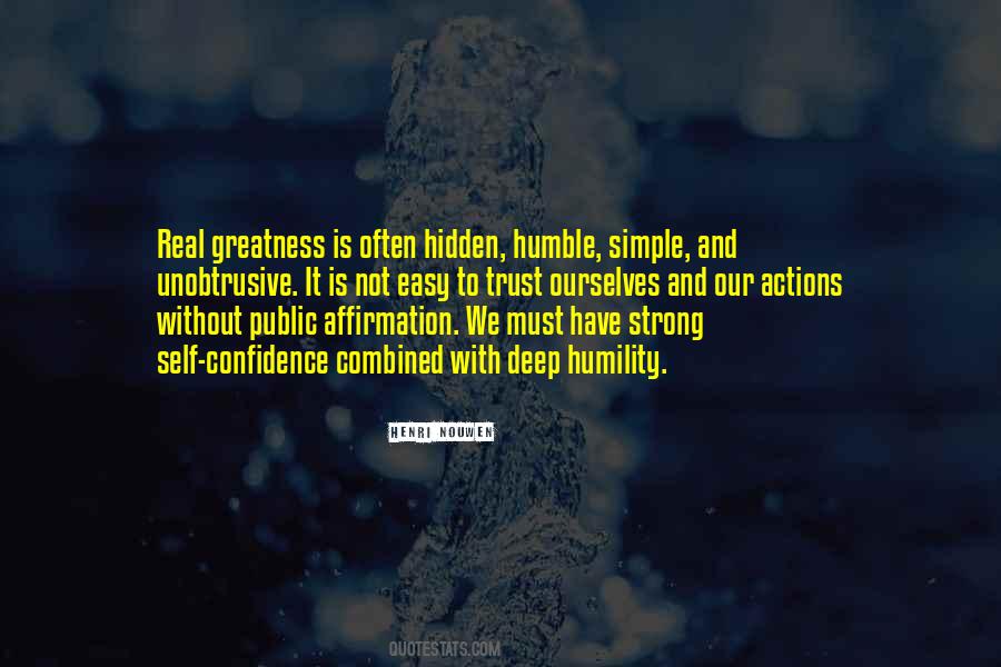 Strong And Humble Quotes #1131426