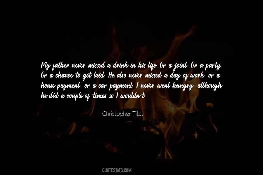 I Missed My Chance Quotes #1824607