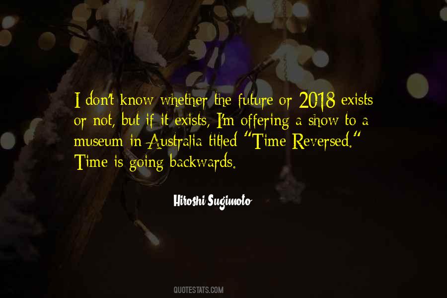 Time Cannot Be Reversed Quotes #673373