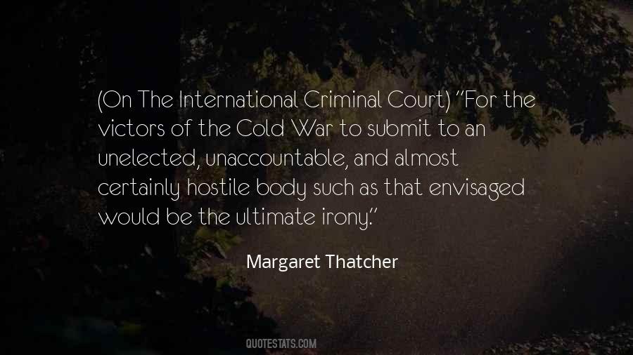 International Criminal Court Quotes #563819