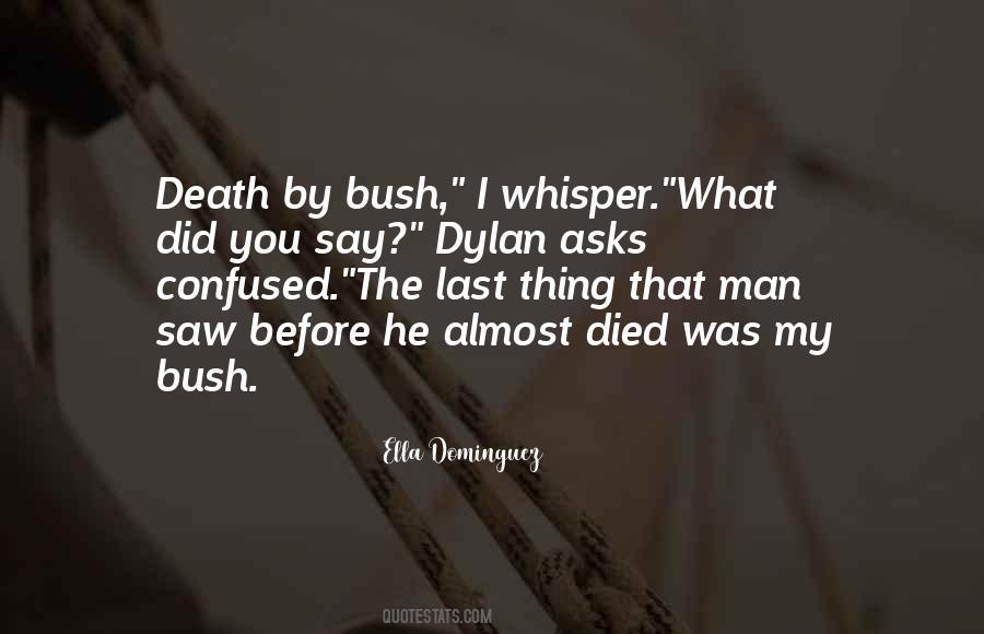 You Almost Died Quotes #1832553