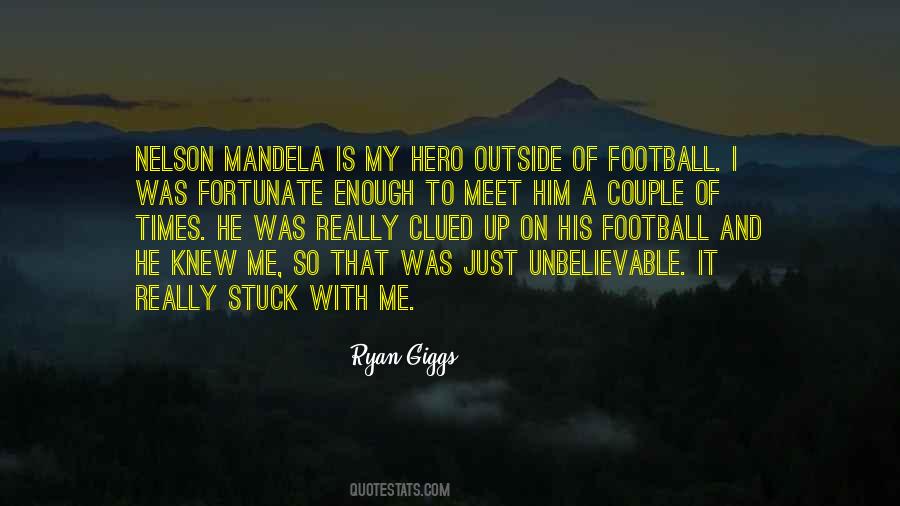 Football Hero Quotes #1084320