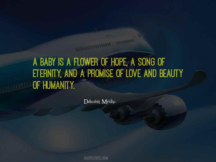 Flower And Baby Quotes #1837553