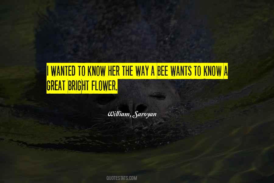 Flower And Bee Quotes #1165438 Flower And Bee Quotes #1165438