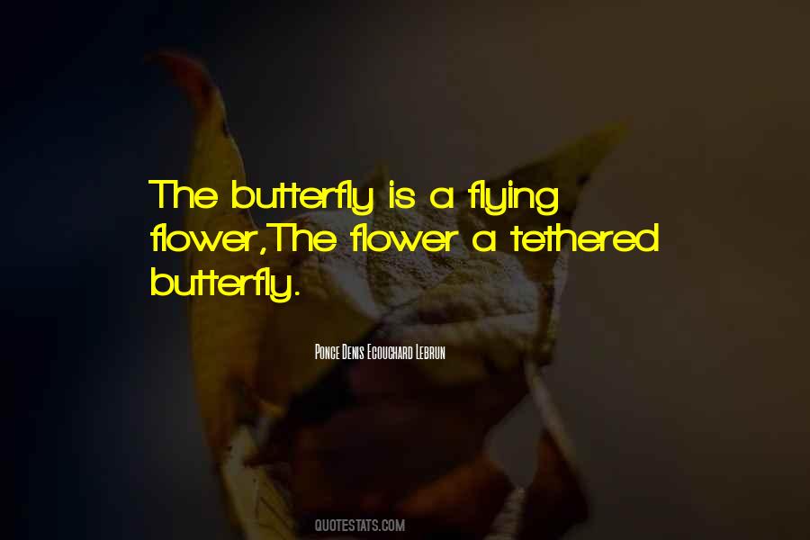 Flower And Butterfly Quotes #429522