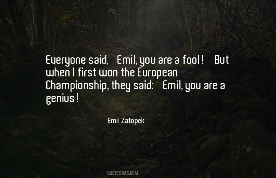 Genius Fool Quotes #1222011