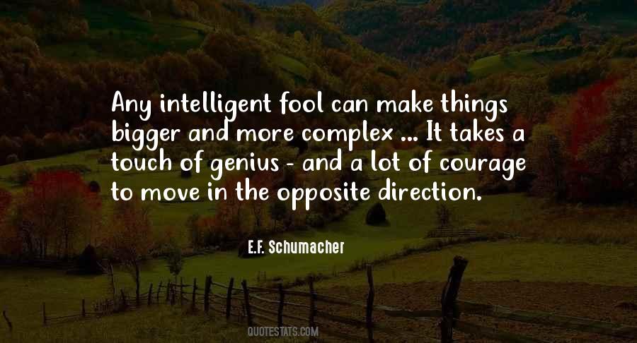 Genius Fool Quotes #166829