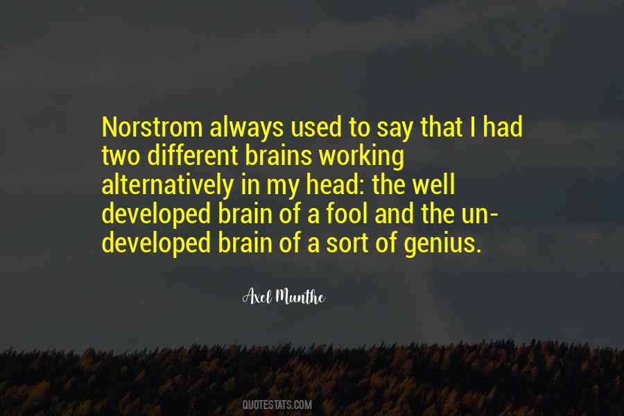 Genius Fool Quotes #1824224