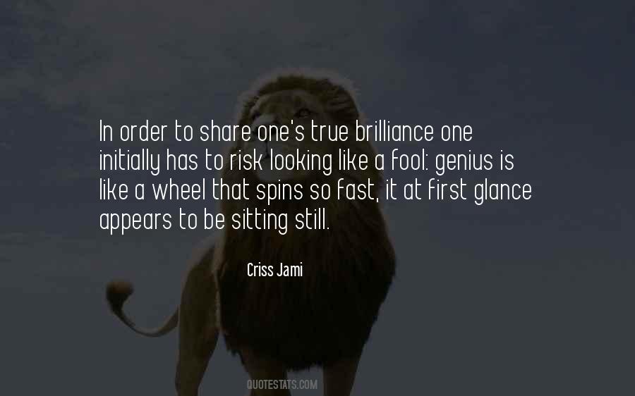 Genius Fool Quotes #541667