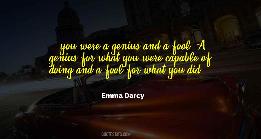 Genius Fool Quotes #807904