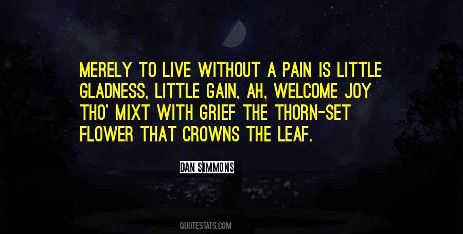 Flower And Thorn Quotes #576307