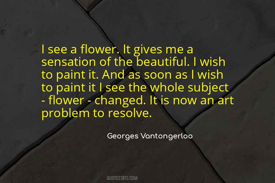 Flower Beautiful Quotes #1001480