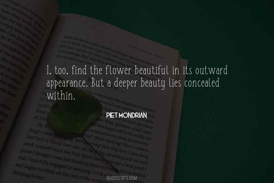 Flower Beautiful Quotes #1002223