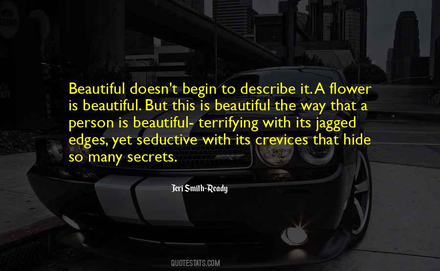 Flower Beautiful Quotes #1016462