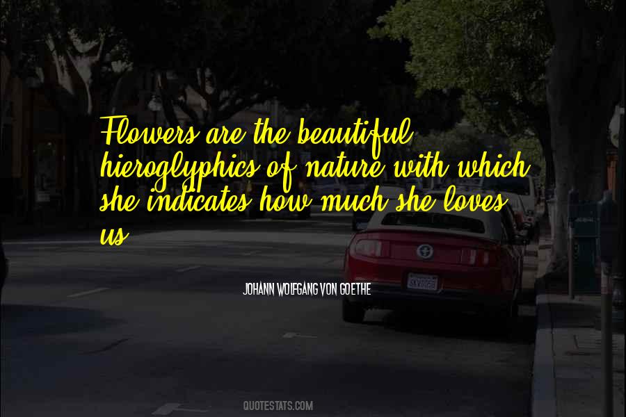 Flower Beautiful Quotes #1136844