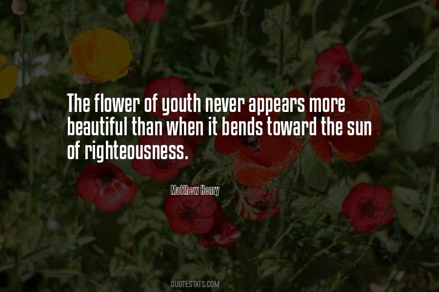 Flower Beautiful Quotes #1168949