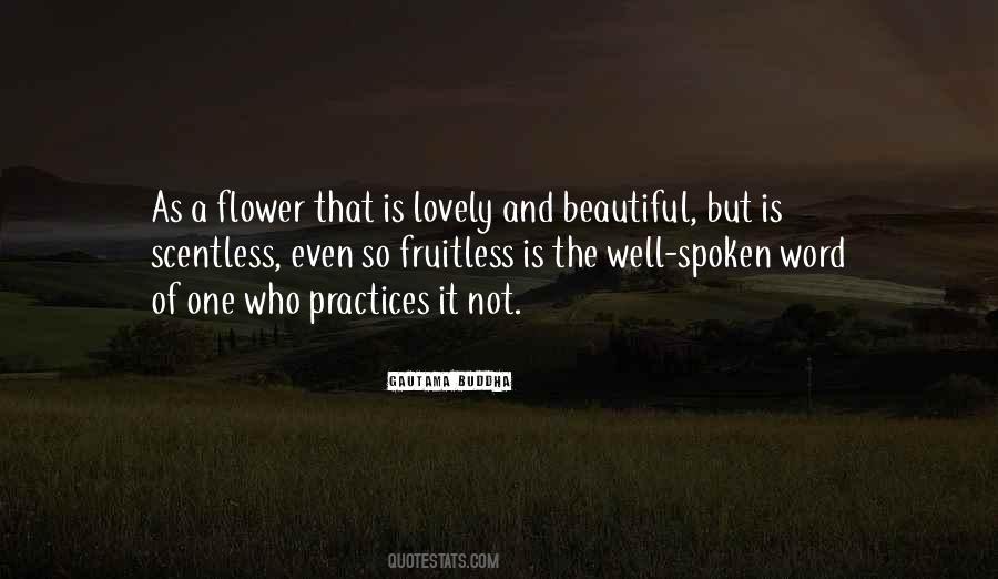 Flower Beautiful Quotes #687913