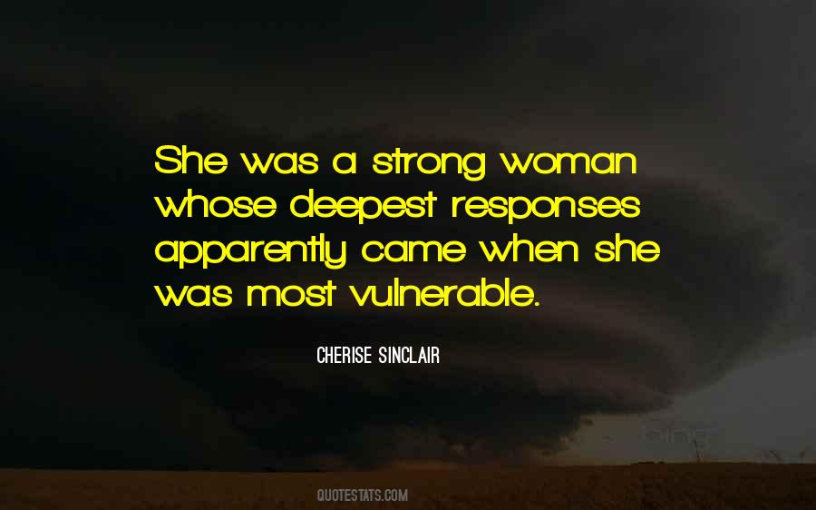 Vulnerable Woman Quotes #197769