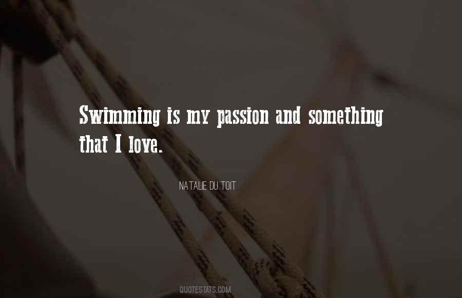 Love Swimming Quotes #513594