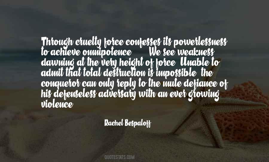War Is Cruelty Quotes #749377