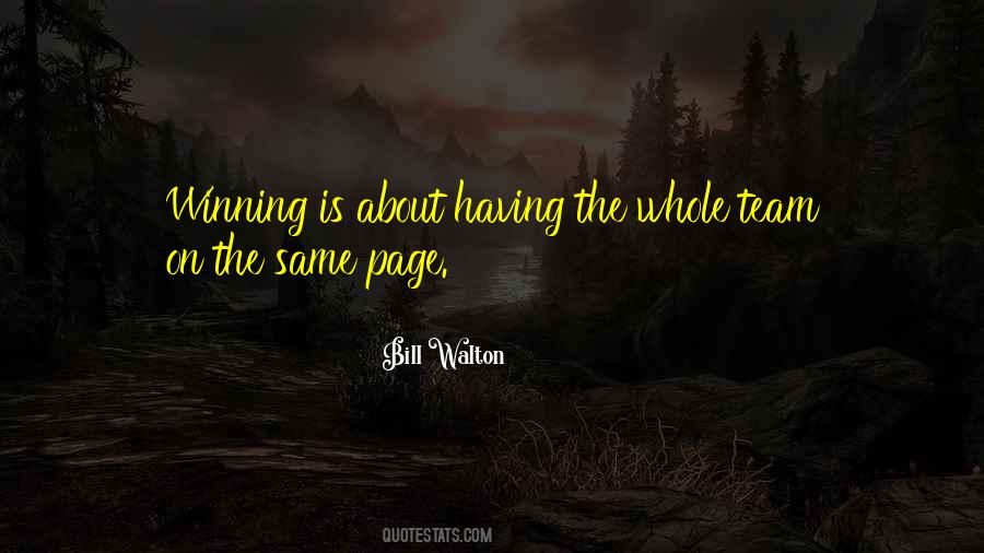 Winning Sports Team Quotes #1601940
