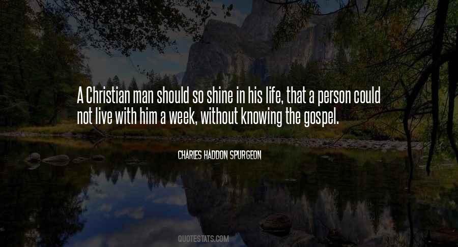 Christian Man Quotes #1344263