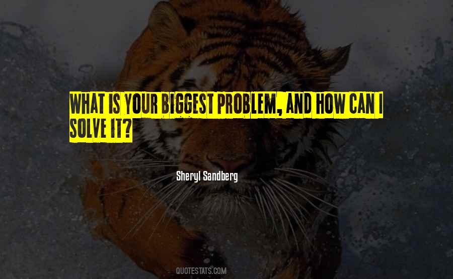 What Is Your Problem Quotes #87871