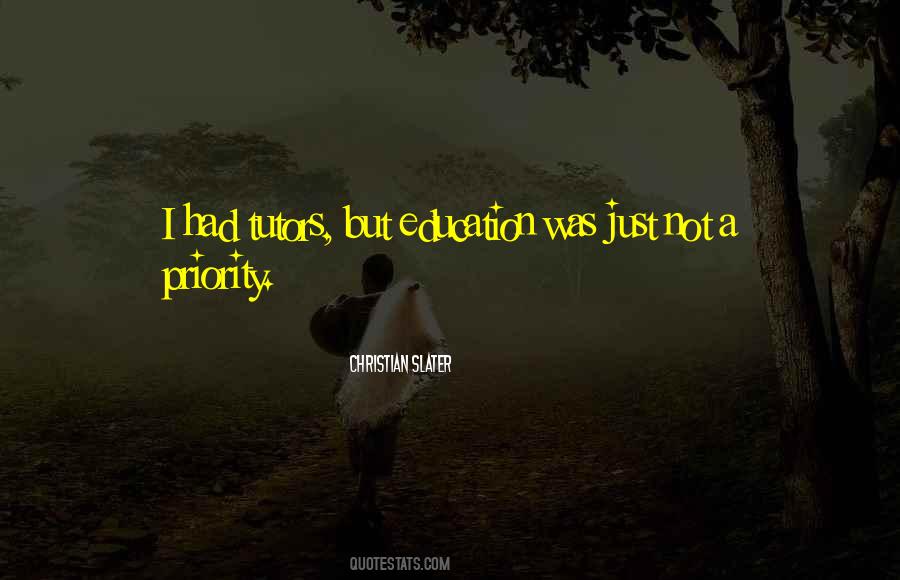 Not A Priority Quotes #694282