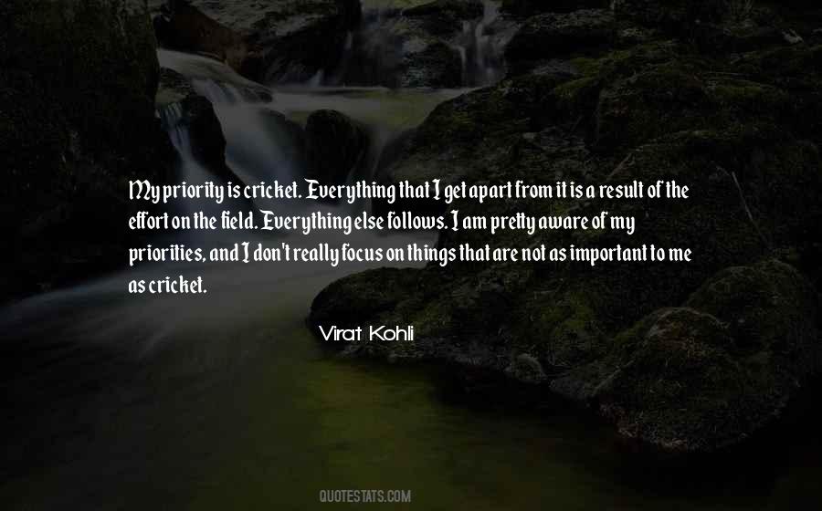 Not A Priority Quotes #845111