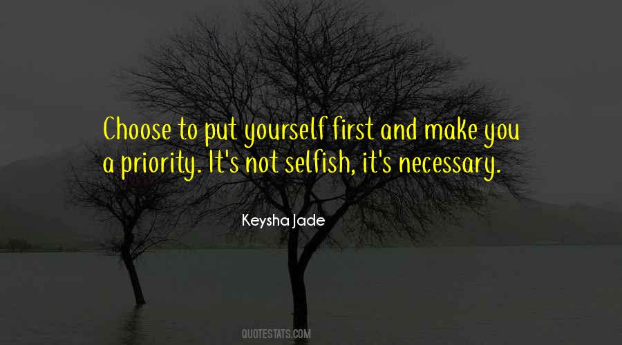 Not A Priority Quotes #856816