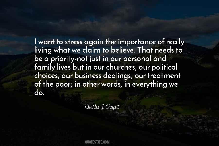 Not A Priority Quotes #911897
