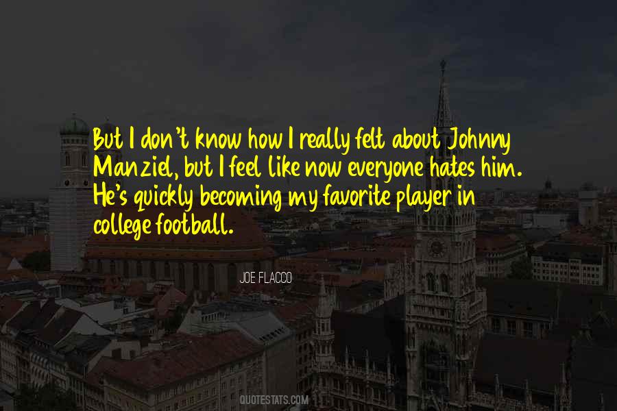 My Favorite Player Quotes #1086981