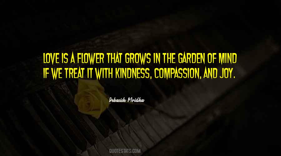 Flower Garden Love Quotes #1052792