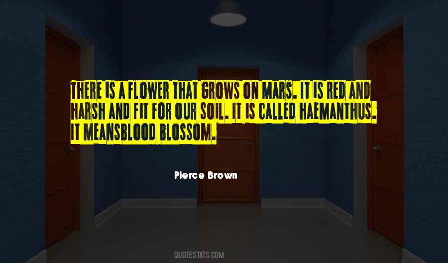 Flower Grows Quotes #1021045