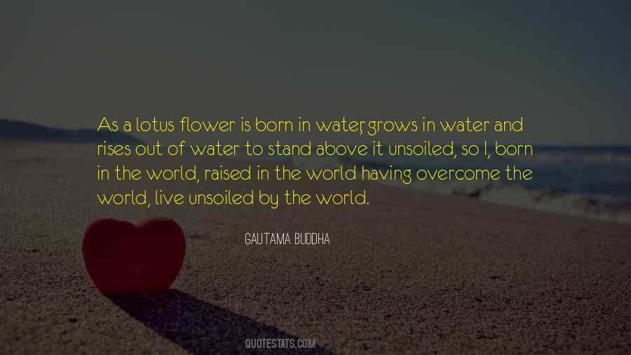 Flower In Water Quotes #1275803