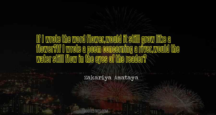 Flower In Water Quotes #1437381