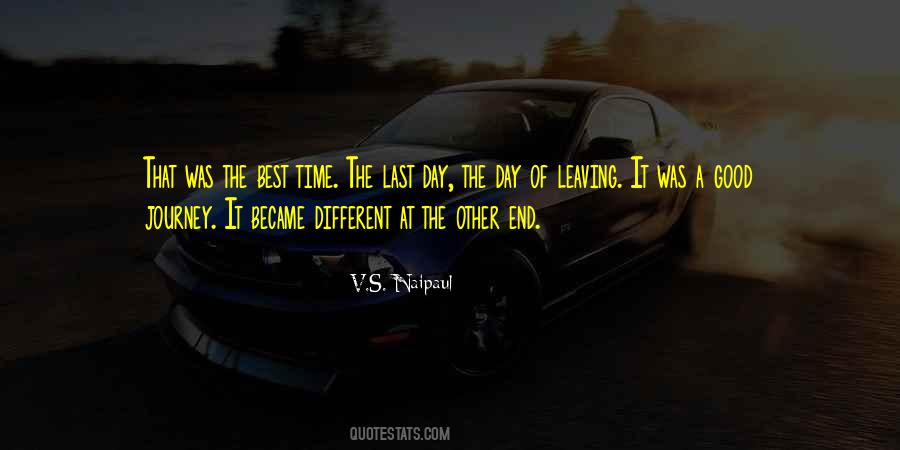 Good Journey Quotes #1820897