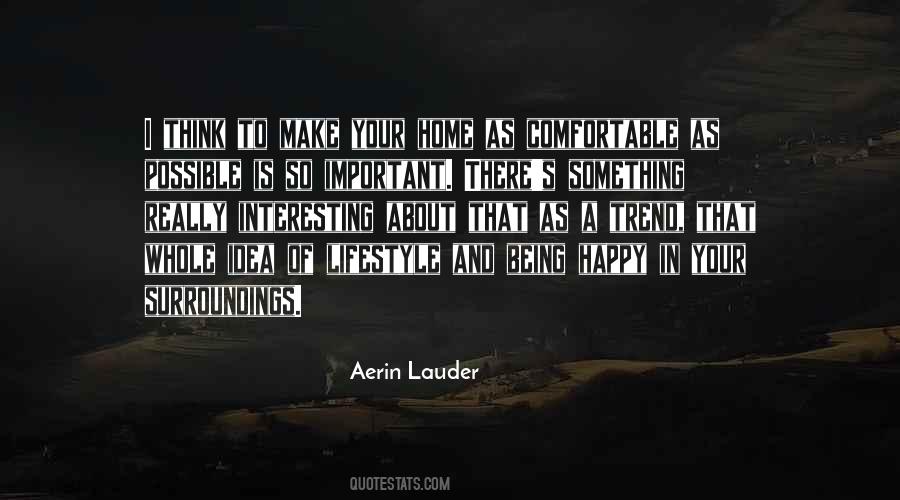Home Lifestyle Quotes #1432442
