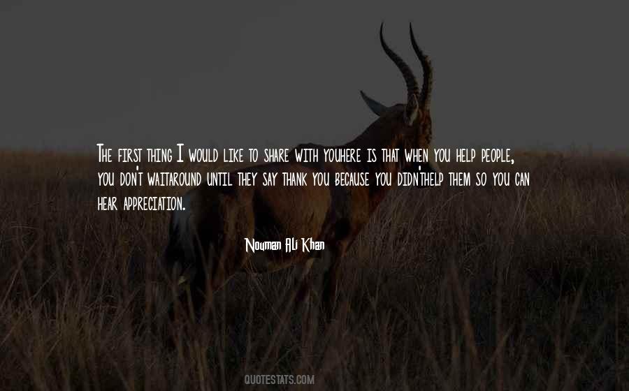 Appreciation Inspirational Quotes #776352