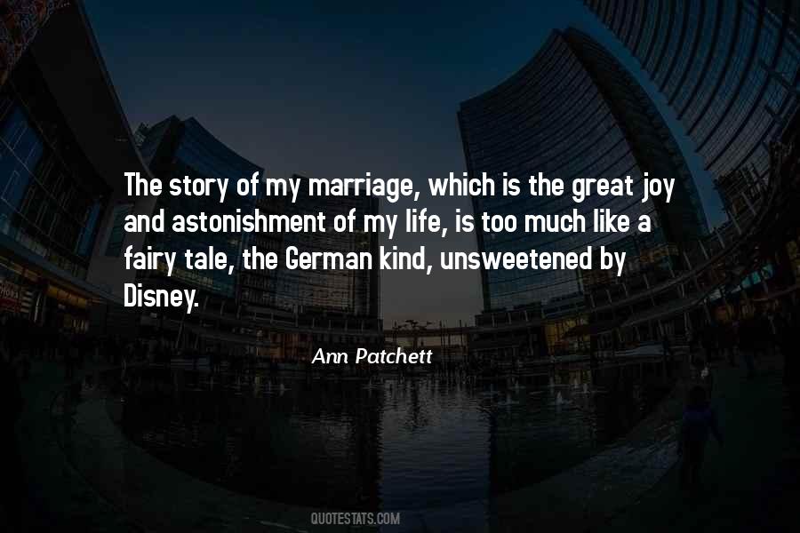 Marriage Fairy Tale Quotes #117451